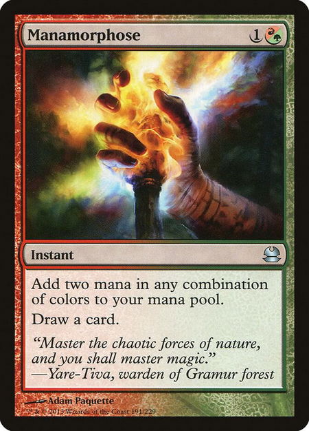 Manamorphose - Modern Masters Magic: The Gathering trading card