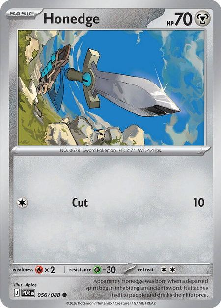 Honedge - ME03: Perfect Order Pokémon trading card