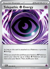 Telepathic Psychic Energy - ME03: Perfect Order (ME03) #088/088 - Rare Pokémon Trading Card
