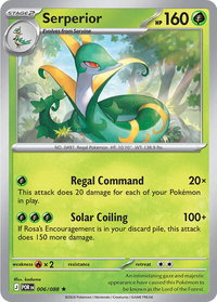Serperior - ME03: Perfect Order (ME03) #006/088 - Rare Pokémon Trading Card