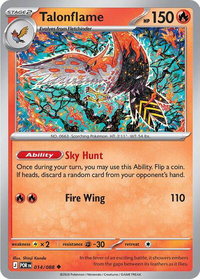 Talonflame - 014/088 - ME03: Perfect Order (ME03) #014/088 - Uncommon Pokémon Trading Card
