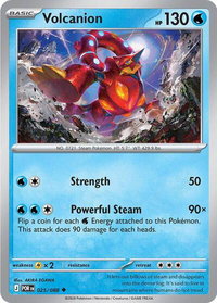 Volcanion - ME03: Perfect Order (ME03) #025/088 - Uncommon Pokémon Trading Card
