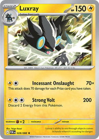 Luxray - ME03: Perfect Order (ME03) #028/088 - Rare Pokémon Trading Card