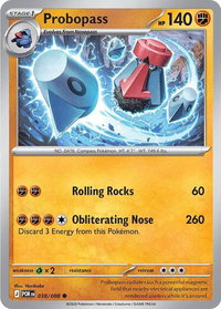 Probopass - 038/088 - ME03: Perfect Order (ME03) #038/088 - Common Pokémon Trading Card