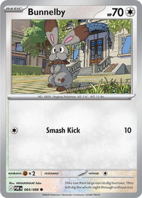 Bunnelby - ME03: Perfect Order (ME03) #064/088 - Common Pokémon Trading Card