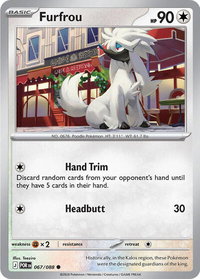 Furfrou - ME03: Perfect Order (ME03) #067/088 - Common Pokémon Trading Card