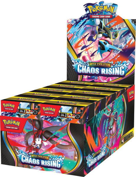 Chaos Rising Build & Battle Display trading card from ME04: Chaos Rising Chaos Rising Build & Battle Display - ME04: Chaos Rising Pokémon trading card