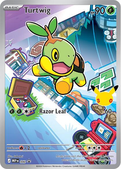 Turtwig - 040 - ME: Mega Evolution Promo Pokémon trading card