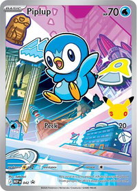 Piplup - 042 - ME: Mega Evolution Promo (MEP) #042 - Promo Pokémon Trading Card