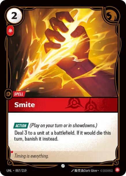 Smite - Unleashed Riftbound trading card