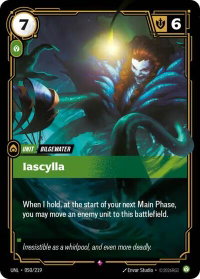 Iascylla - Unleashed (UNL) #050/219 - Rare Riftbound Trading Card