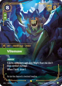 Vilemaw (Alternate Art) - Unleashed (UNL) #060a/219 - Showcase Riftbound Trading Card