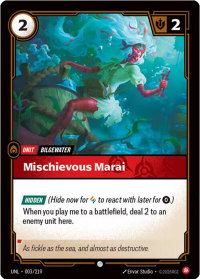 Mischevious Marai - Unleashed (UNL) #003/219 - Common Riftbound Trading Card