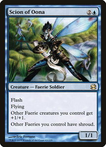 Scion of Oona - Modern Masters (MMA) #63 - Rare Magic: The Gathering Trading Card
