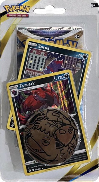 Brilliant Stars Premium Checklane Blister [Zoroark] - SWSH09: Brilliant Stars Pokémon trading card