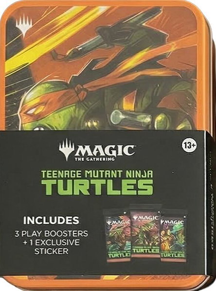 Teenage Mutant Ninja Turtles - Tin (Michelangelo) - Teenage Mutant Ninja Turtles Magic: The Gathering trading card