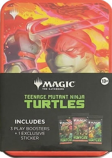 Teenage Mutant Ninja Turtles - Tin (Raphael) trading card from Teenage Mutant Ninja Turtles Teenage Mutant Ninja Turtles - Tin (Raphael) - Teenage Mutant Ninja Turtles Magic: The Gathering trading card