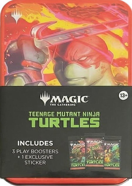 Teenage Mutant Ninja Turtles - Tin (Raphael) - Teenage Mutant Ninja Turtles Magic: The Gathering trading card