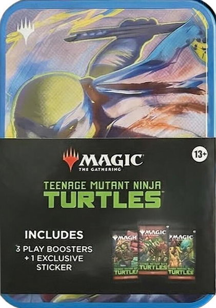 Teenage Mutant Ninja Turtles - Tin (Leonardo) trading card from Teenage Mutant Ninja Turtles Teenage Mutant Ninja Turtles - Tin (Leonardo) - Teenage Mutant Ninja Turtles Magic: The Gathering trading card