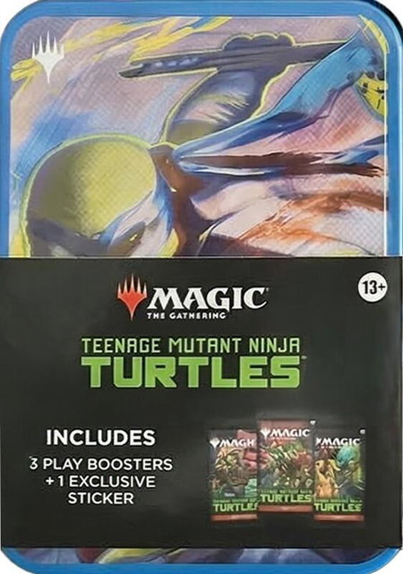 Teenage Mutant Ninja Turtles - Tin (Leonardo) - Teenage Mutant Ninja Turtles Magic: The Gathering trading card