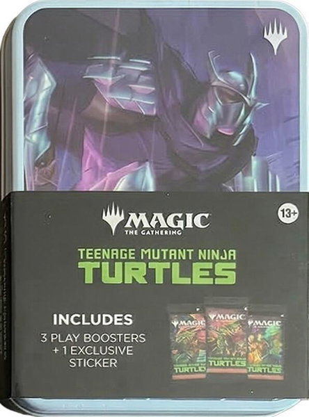 Teenage Mutant Ninja Turtles - Tin (Shredder) - Teenage Mutant Ninja Turtles Magic: The Gathering trading card