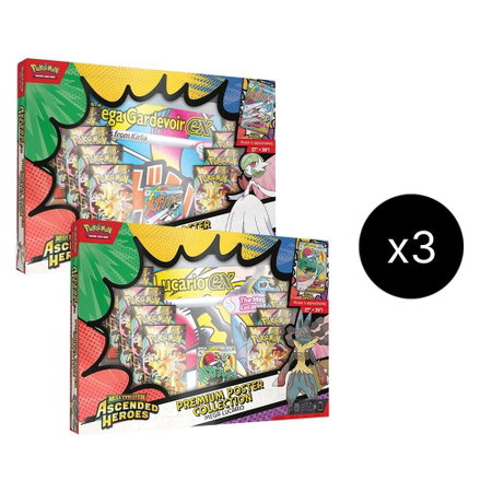 Premium Poster Collection Case - ME: Ascended Heroes Pokémon trading card
