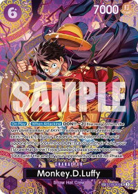 Monkey.D.Luffy (SP) - Adventure on Kami's Island (OP15-EB04) #ST26-005 - Super Rare One Piece Trading Card