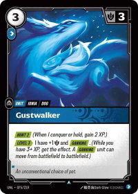 Gustwalker - Unleashed (UNL) #075/219 - Uncommon Riftbound Trading Card