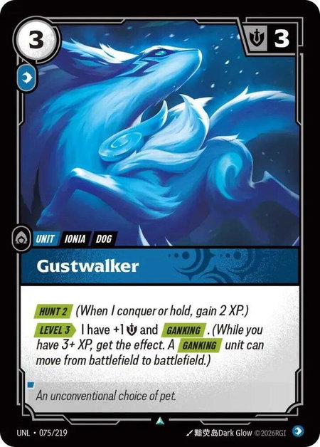 Gustwalker - Unleashed Riftbound trading card