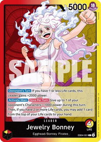 Jewelry Bonney (EB04-001) - Adventure on Kami's Island (OP15-EB04) #EB04-001 - Leader One Piece Trading Card