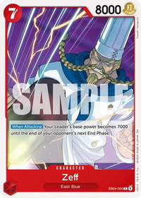 Zeff - Adventure on Kami's Island (OP15-EB04) #EB04-004 - Common One Piece Trading Card