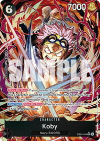 Koby (EB04-044) (Alternate Art) - Adventure on Kami's Island (OP15-EB04) #EB04-044 - Super Rare One Piece Trading Card