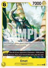 Emet - Adventure on Kami's Island (OP15-EB04) #EB04-051 - Common One Piece Trading Card