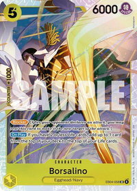Borsalino - Adventure on Kami's Island (OP15-EB04) #EB04-058 - Super Rare One Piece Trading Card