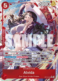 Alvida (Alternate Art) - Adventure on Kami's Island (OP15-EB04) #OP15-003 - Rare One Piece Trading Card