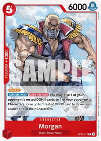 Morgan - Adventure on Kami's Island (OP15-EB04) #OP15-017 - Common One Piece Trading Card