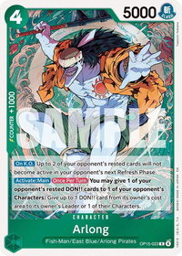 Arlong - Adventure on Kami's Island (OP15-EB04) #OP15-023 - Rare One Piece Trading Card