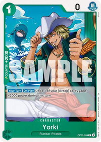 Yorki - Adventure on Kami's Island (OP15-EB04) #OP15-034 - Common One Piece Trading Card