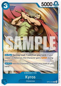 Kyros - Adventure on Kami's Island (OP15-EB04) #OP15-042 - Rare One Piece Trading Card