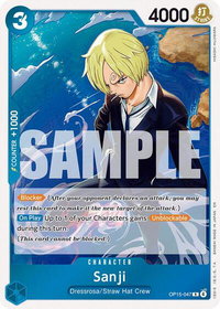 Sanji (OP15-047) - Adventure on Kami's Island (OP15-EB04) #OP15-047 - Rare One Piece Trading Card
