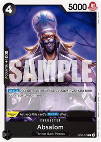 Absalom - Adventure on Kami's Island (OP15-EB04) #OP15-079 - Common One Piece Trading Card
