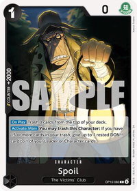 Spoil - Adventure on Kami's Island (OP15-EB04) #OP15-083 - Common One Piece Trading Card
