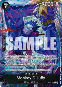Monkey.D.Luffy (OP15-092) (Alternate Art) - Adventure on Kami's Island (OP15-EB04) #OP15-092 - Rare One Piece Trading Card