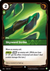 Skyward Strike - Unleashed (UNL) #038/219 - Common Riftbound Trading Card