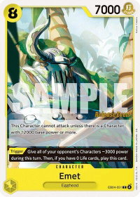 Emet - Adventure on Kami's Island Release Event Cards (OP15 RE) #EB04-051 - Common One Piece Trading Card