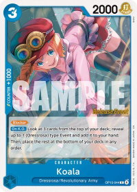 Koala - Adventure on Kami's Island Release Event Cards (OP15 RE) #OP15-044 - Common One Piece Trading Card