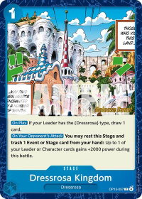 Dressrosa Kingdom - Adventure on Kami's Island Release Event Cards (OP15 RE) #OP15-057 - Common One Piece Trading Card