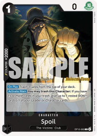 Spoil - Adventure on Kami's Island Release Event Cards (OP15 RE) #OP15-083 - Common One Piece Trading Card