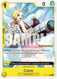 Conis - Adventure on Kami's Island Release Event Cards (OP15 RE) #OP15-104 - Common One Piece Trading Card