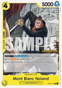 Mont Blanc Noland - Adventure on Kami's Island Release Event Cards (OP15 RE) #OP15-111 - Common One Piece Trading Card